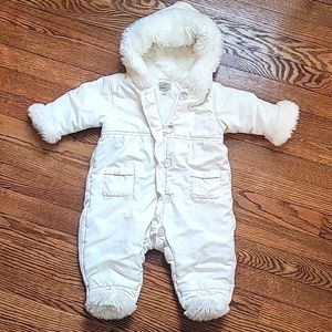 White Snowsuit